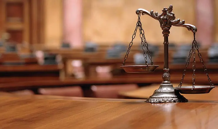 Scales of justice image