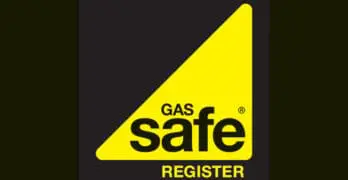 The logo of Gas Safe Register