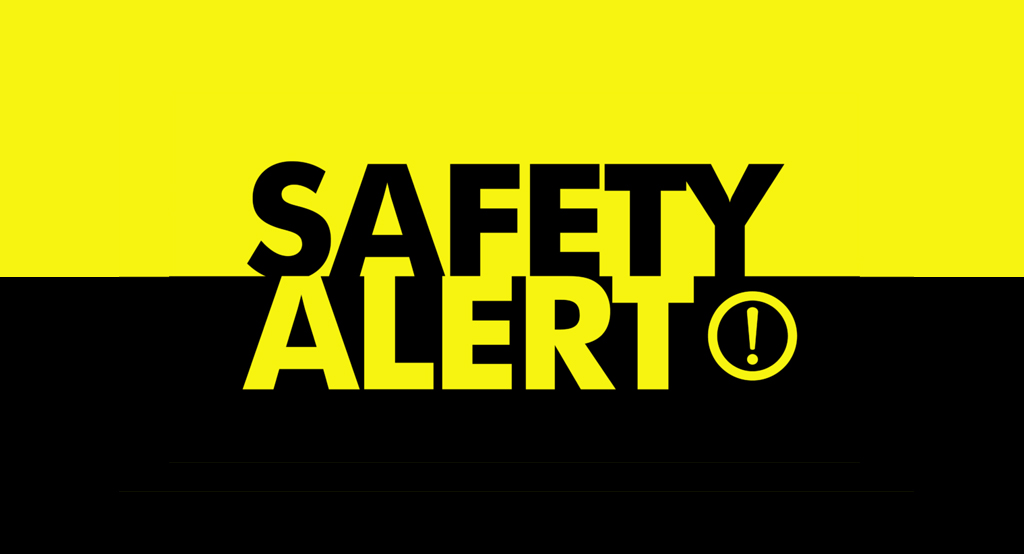 Safety Alert Banner image